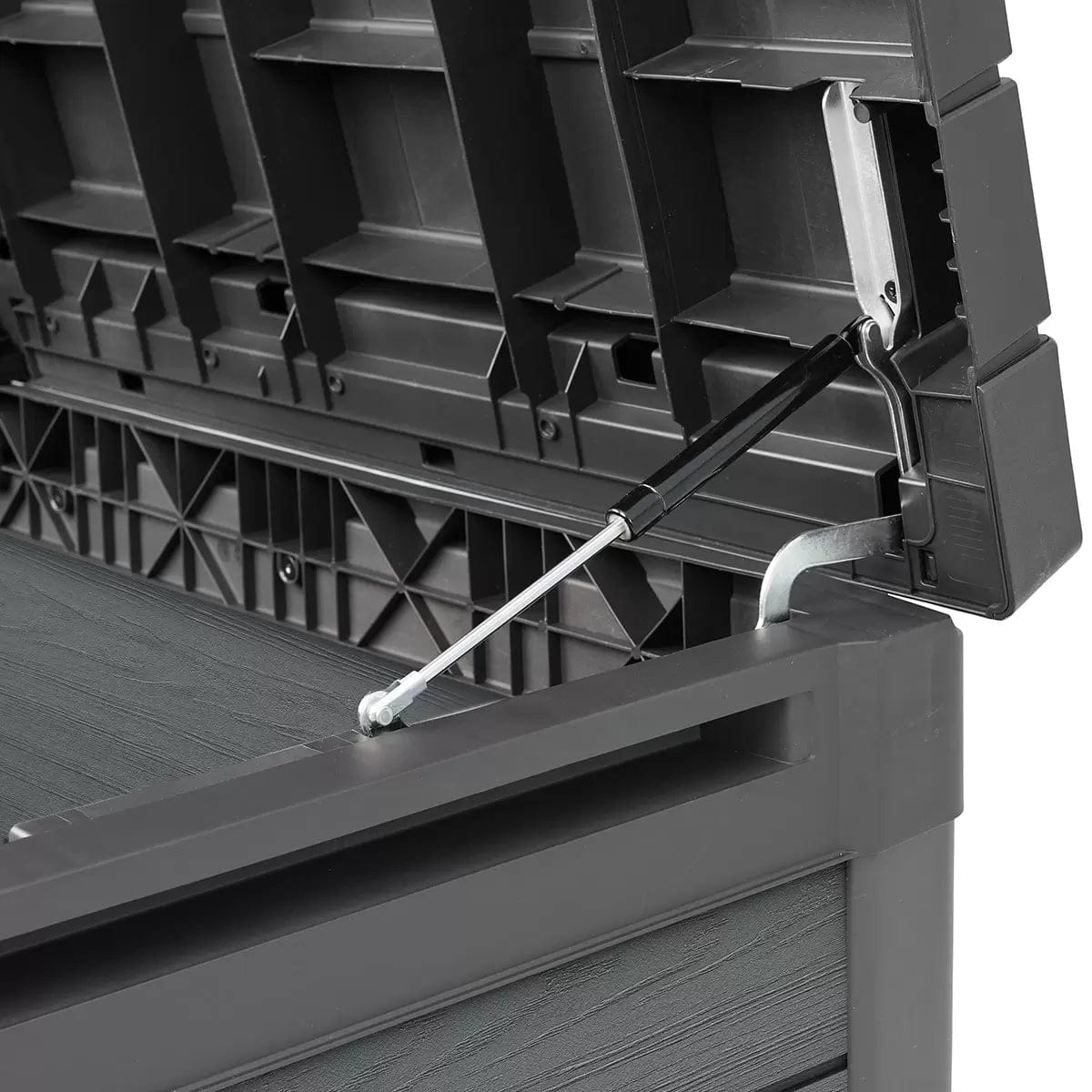 Boîte de rangement en plastique Keter Cortina 757L – Grise – Image 5