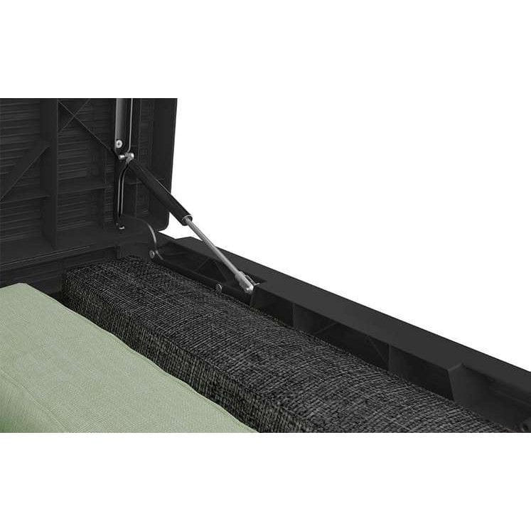 Boîte de rangement en plastique Keter Java 870 litres - Grise – Image 3