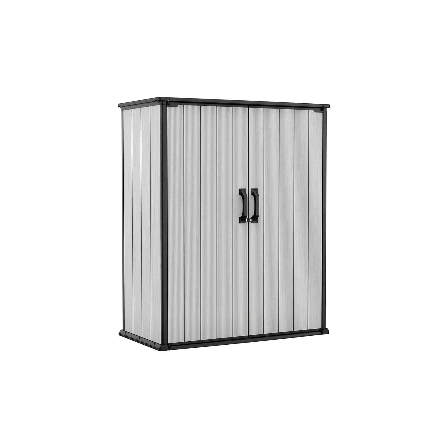 Abri de rangement haut Keter Premier gris 1400 L – 4 x 2 pi
