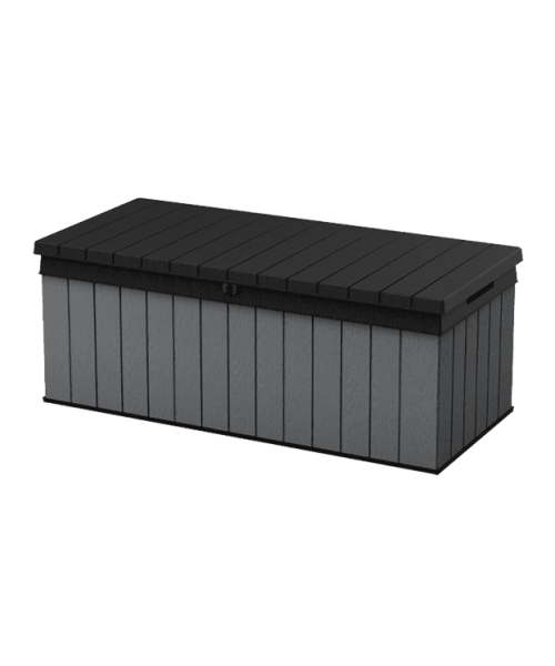 Boîte de rangement en plastique Keter Darwin 380L – Grise