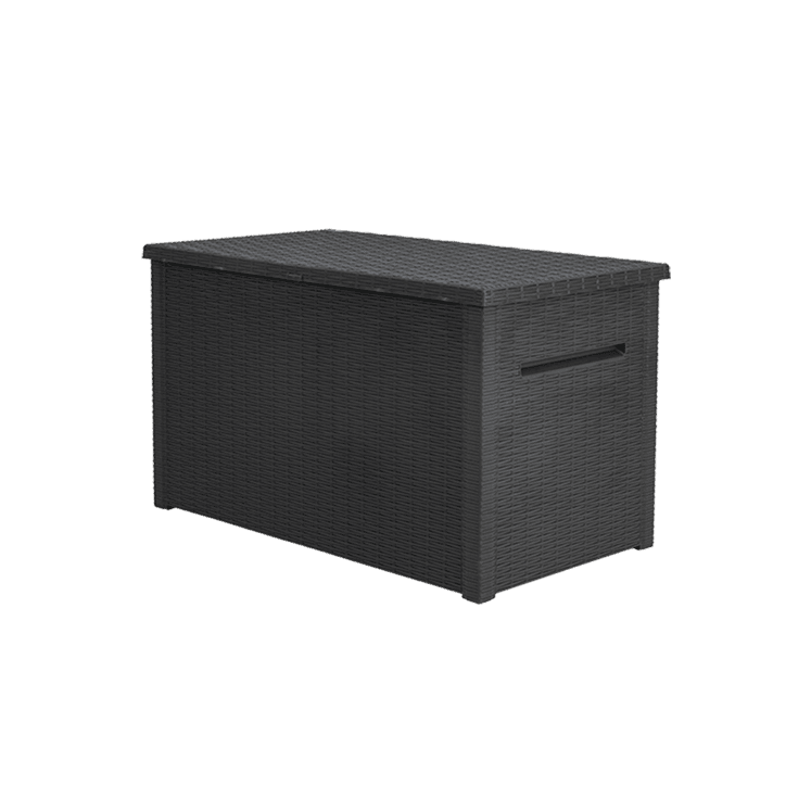Boîte de rangement en plastique Keter Java 870 litres - Grise