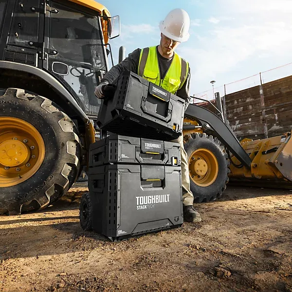 Ensemble de 3 caisses à outils roulantes ToughBuilt StackTech – Image 3